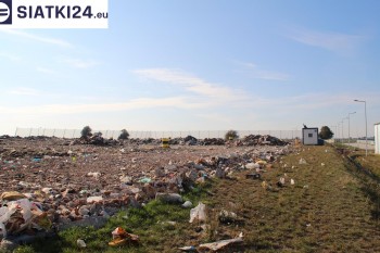 Siatki Wieliczka - Siatka zabezpieczająca wysypisko śmieci dla terenów Wieliczki