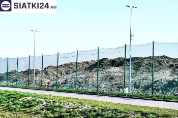 Siatki Wieliczka - Siatka zabezpieczająca wysypisko śmieci dla terenów Wieliczki